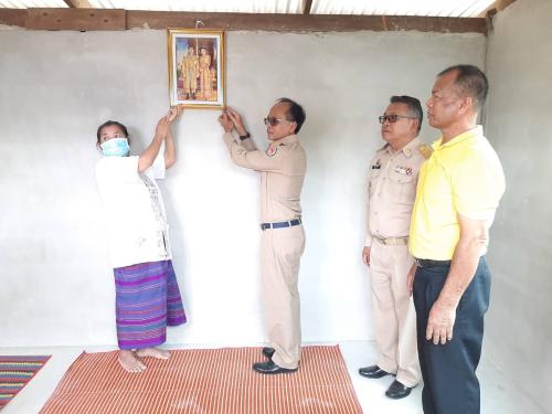 พช.เขาวง ร่วมพิธีมอบบ้าน ตามโครงการสร้างบ้านและซ่อมแซม/ต่อเติมบ้านเพื่อผู้ยากไร้ ประจำปีงบประมาณ พ.ศ.2567