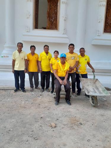 พช. เขาวง ดำเนินกิจกรรม วัด ประชารัฐ สร้างสุข ด้วยวิถี 5 ส ณ วัดโพธิ์ไทร บ้านดงหมู