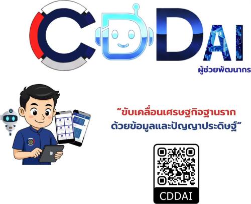  พช.เขาวง ขานรับนโยบาย.มิติใหม่พลิกโฉมแห่งการพัฒนาชุมชน! เปิดตัว ‘CDD AI’ ผู้ช่วยอัจฉริยะ ที่พร้อมเคียงข้างคุณ 24 ชั่วโมง 